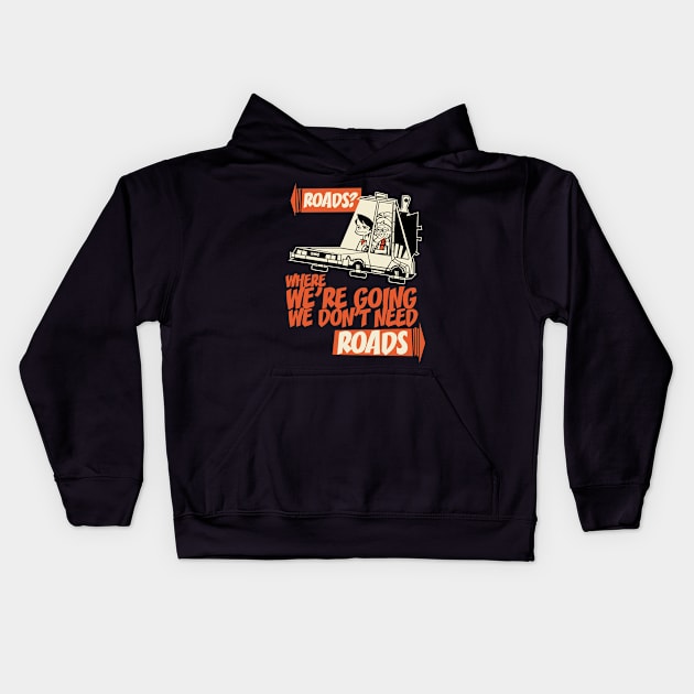 Roads Kids Hoodie by Fritsch